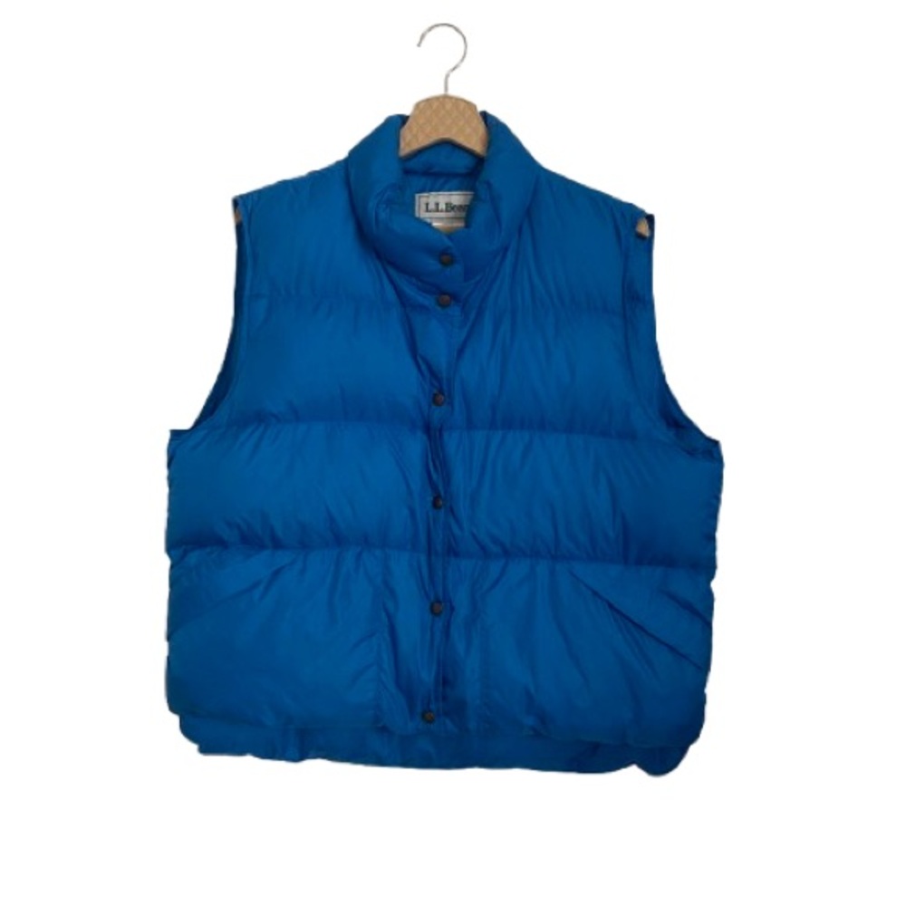 L.L. Bean Blue Puffer Vest